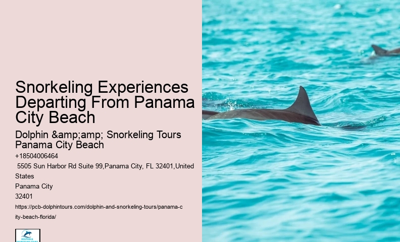 Panama City Beach Snorkel Discovery Cruises